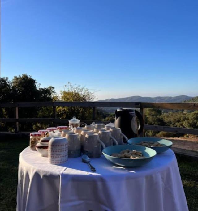 Masia Can Castellar Sant Iscle De Vallalta Экстерьер фото