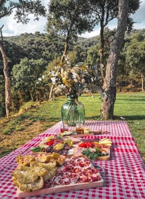 Masia Can Castellar Sant Iscle De Vallalta Экстерьер фото